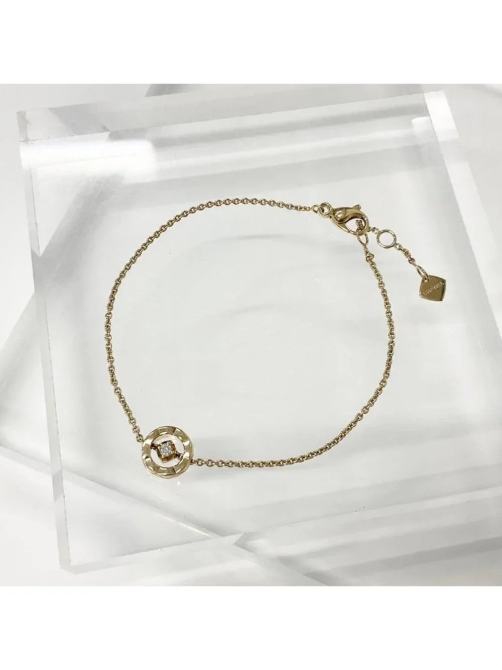 Chanel Coco Crush Diamond Bracelet Gold